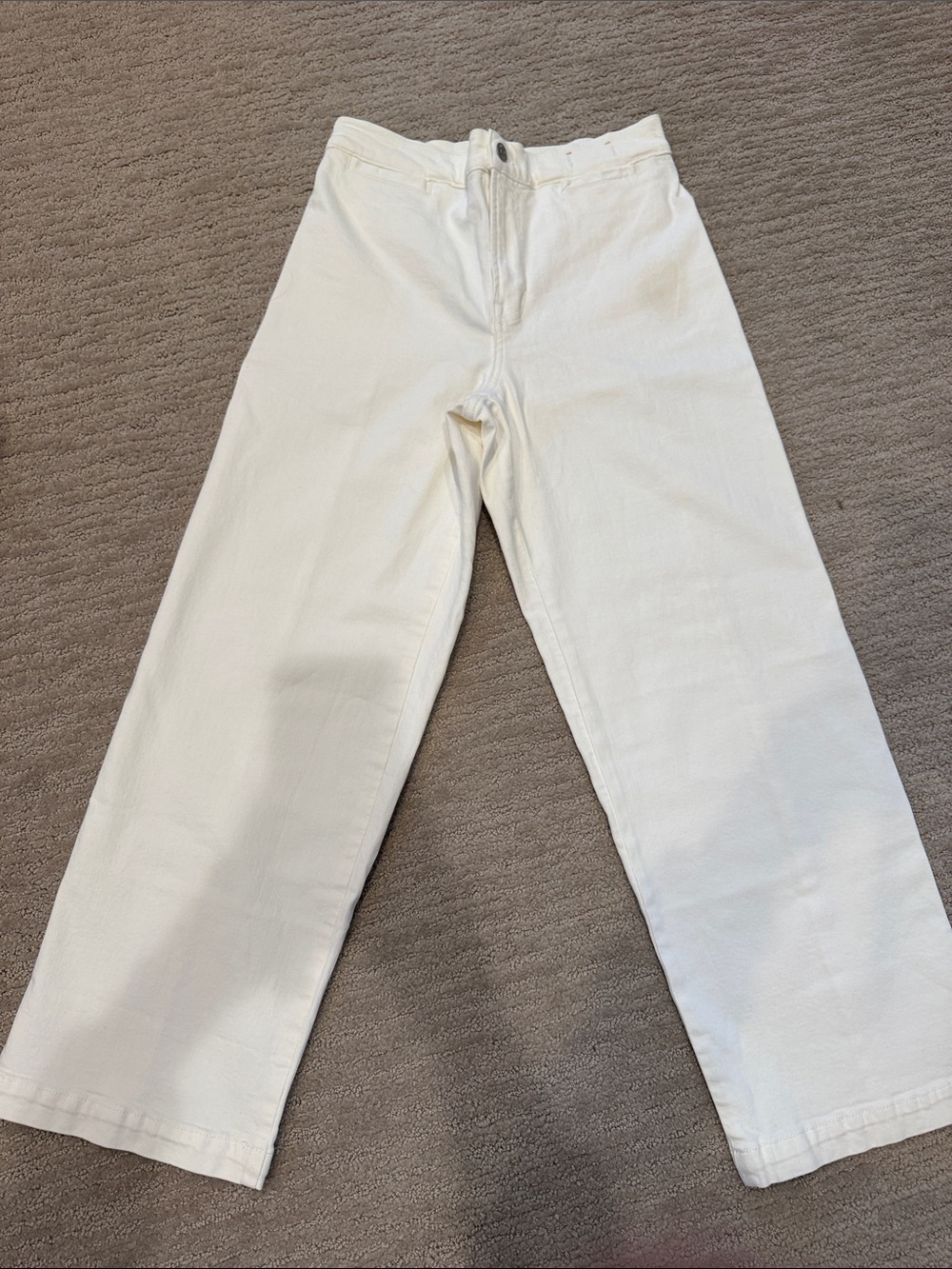 Madewell The Emmett Wide-Leg Crop Jean: Welt Pocket Edition